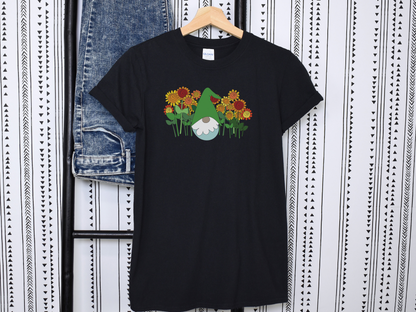 Sunflower Gnome Softstyle Tee