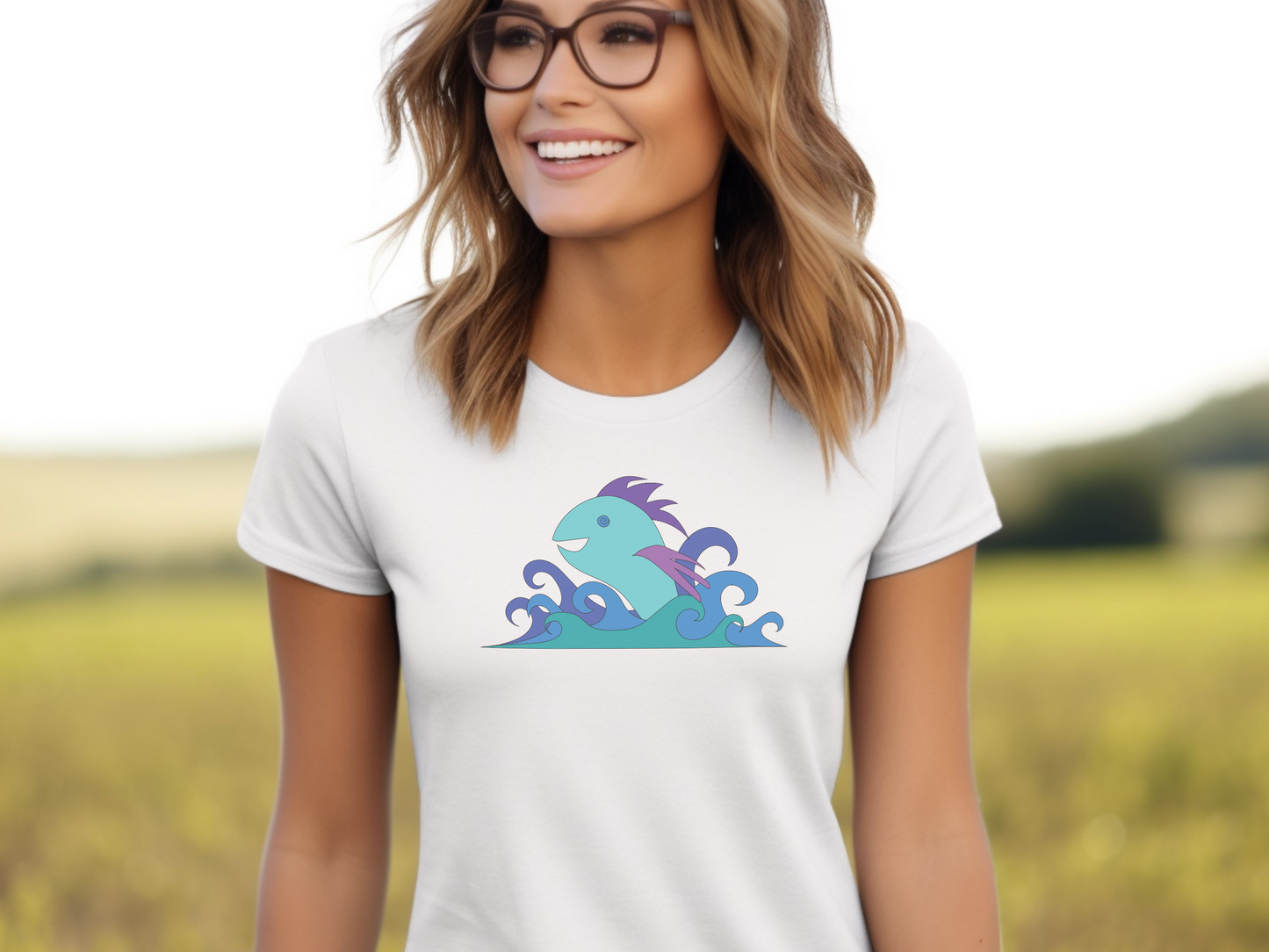 Fish Out of Water Women's Softstyle Tee