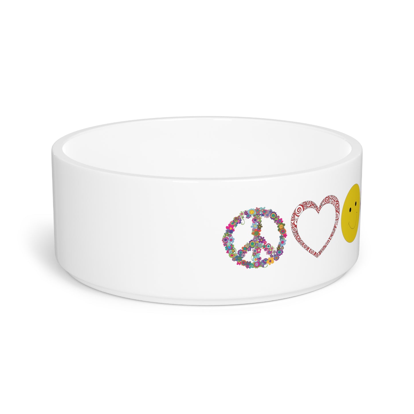 Peace Love & Joy Pet Bowl