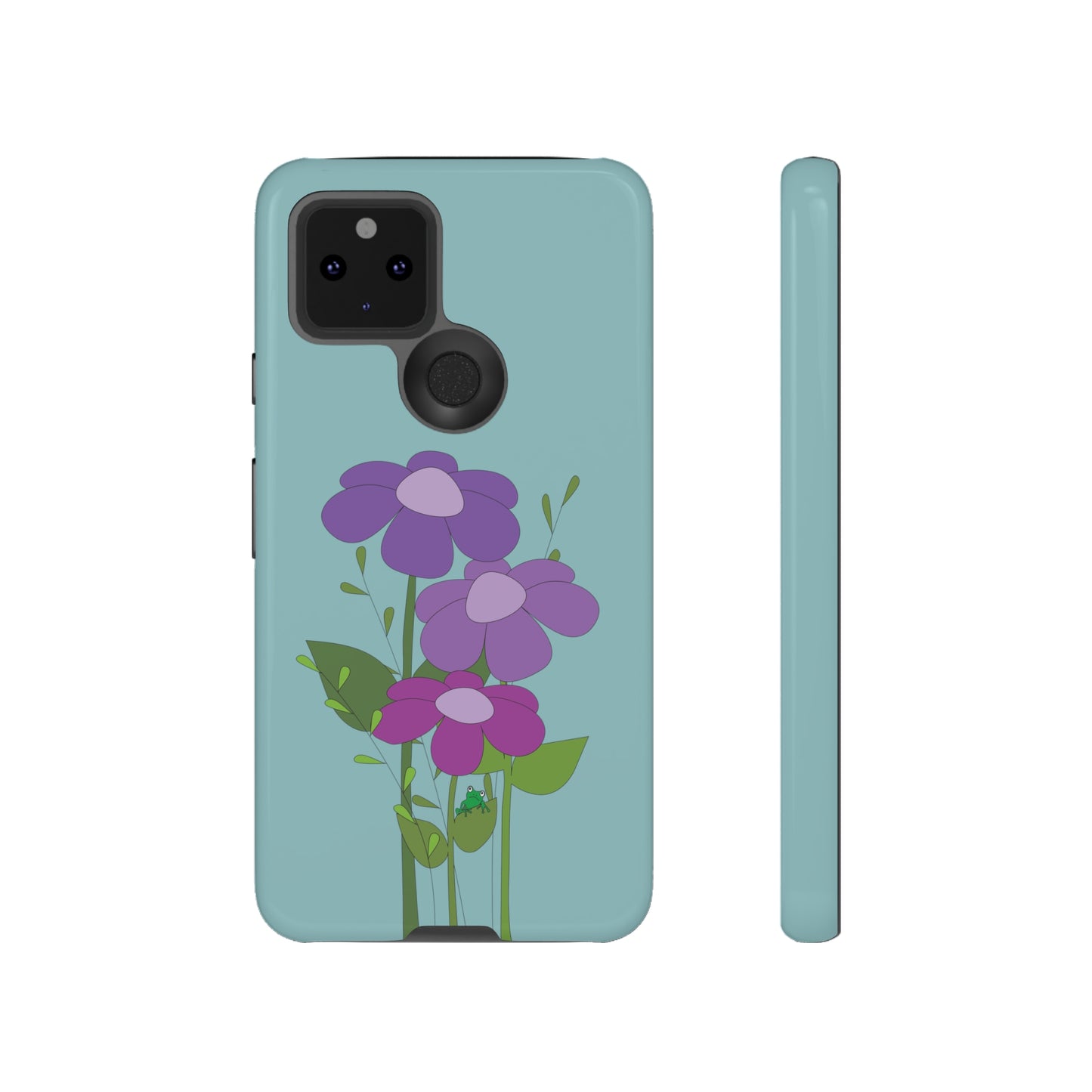 Frog Among Posies Phone Case