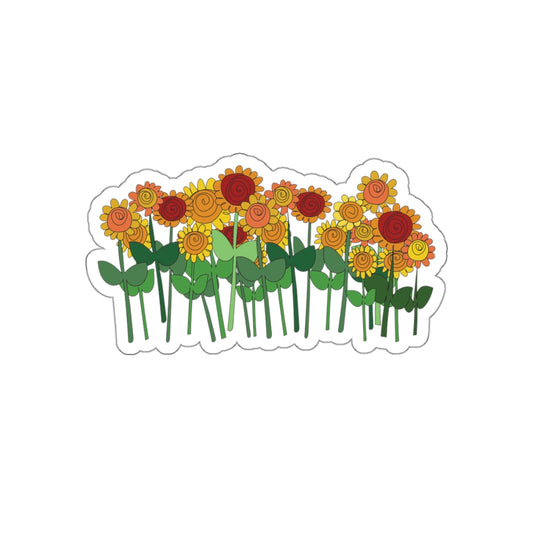 Sunflowers Sticker