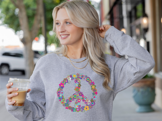 Peaceful of Posies Sweatshirt