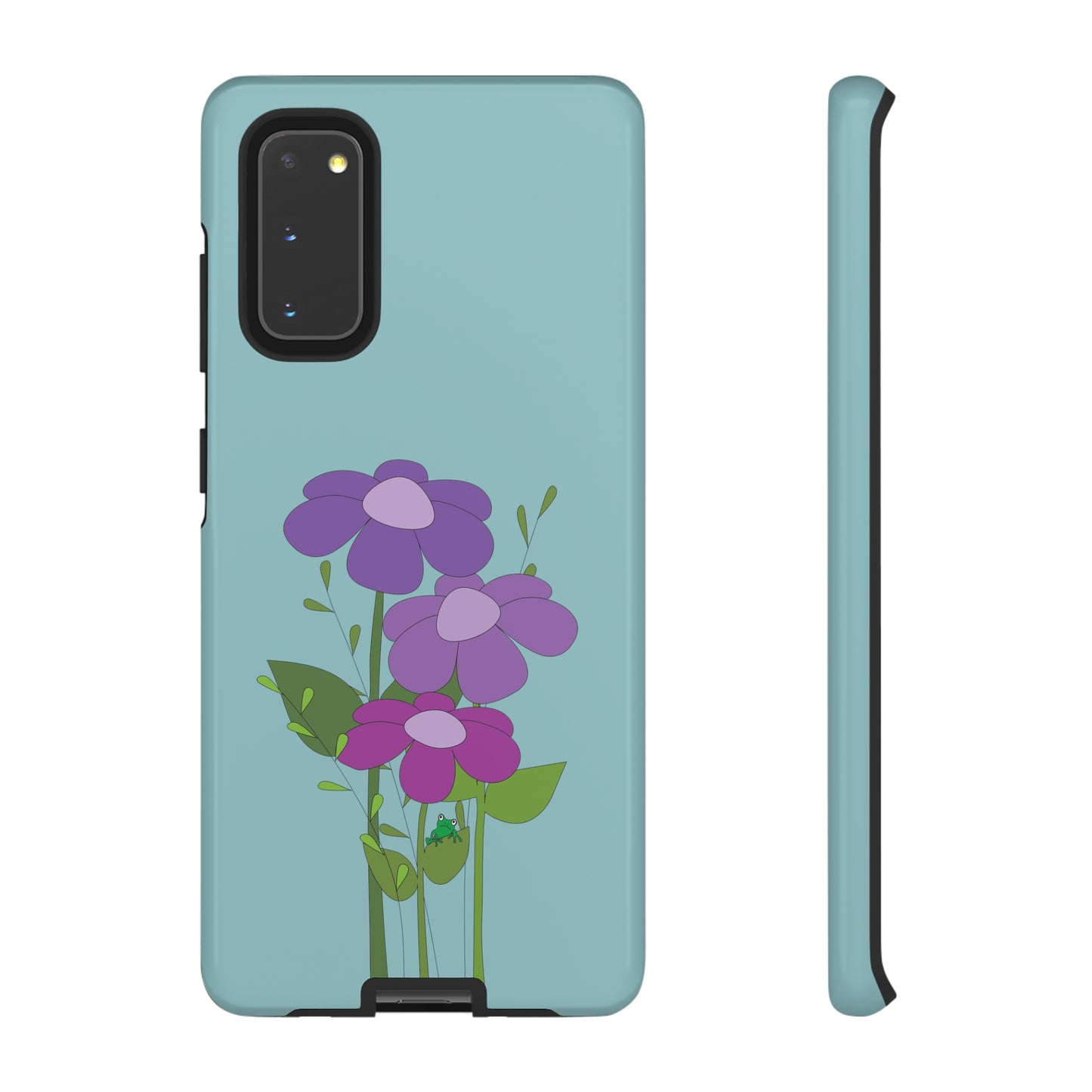 Frog Among Posies Phone Case