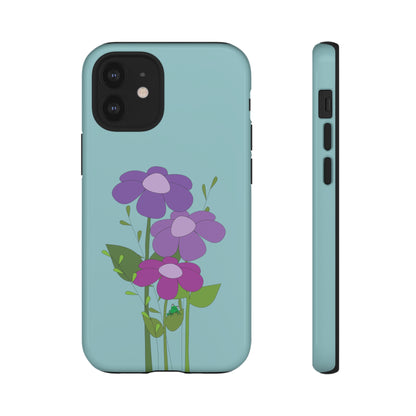 Frog Among Posies Phone Case