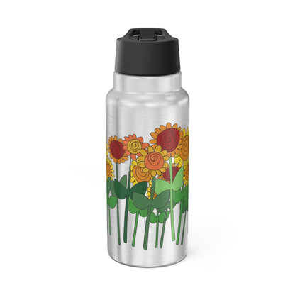 Field of Sunflowers Gator Tumbler, 32oz