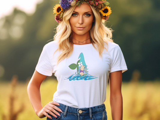 Mermaid Gnome  Softstyle Tee