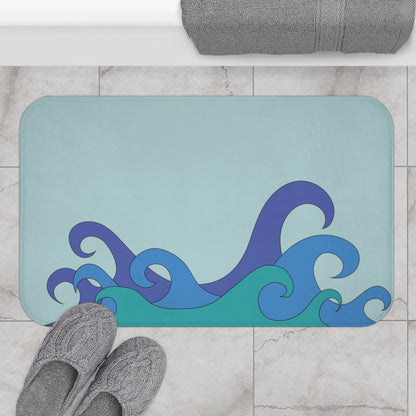 Fish Out of Water Bath Mat