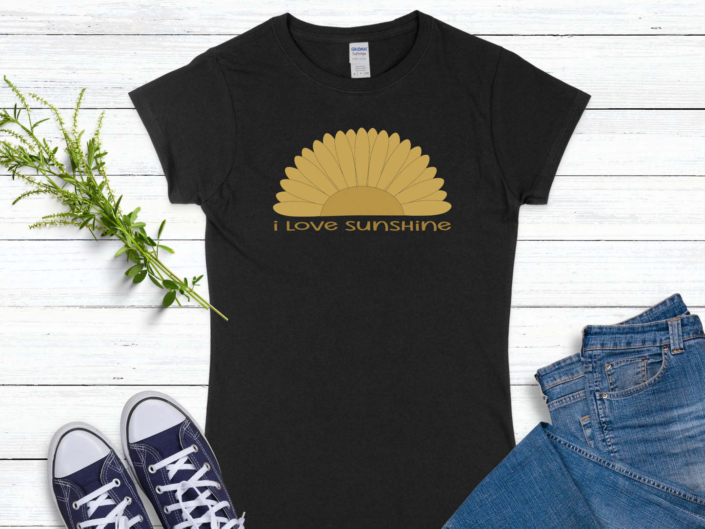 I Love Sunshine Women's Softstyle Tee