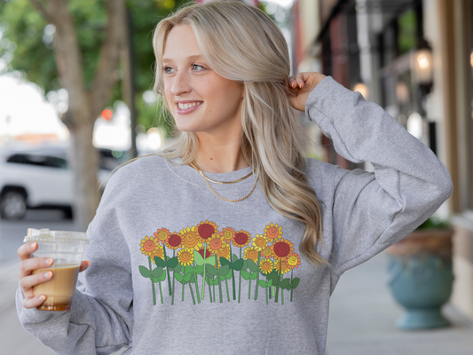 Sunflower Field Sweatshirt