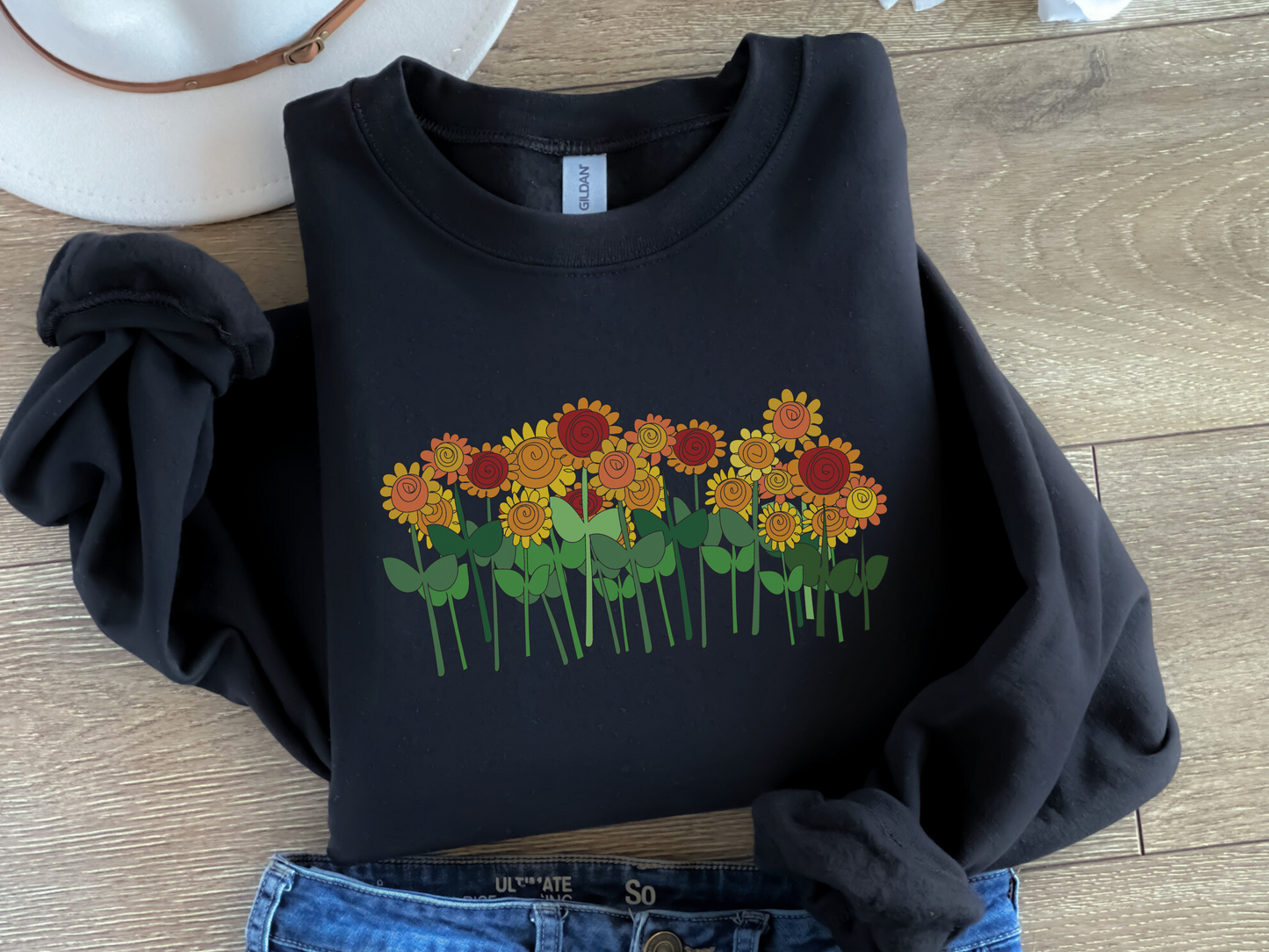 Sunflower Field Sweatshirt