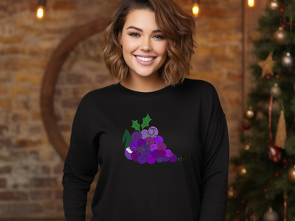 Gnome Sour Grapes Long Sleeve Tee