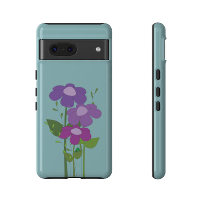 Frog Among Posies Phone Case