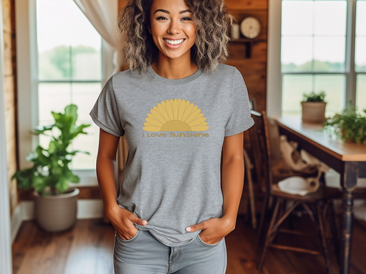 I Love Sunshine SoftStyle Tee