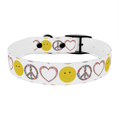 Peace Love & Joy Dog Collar