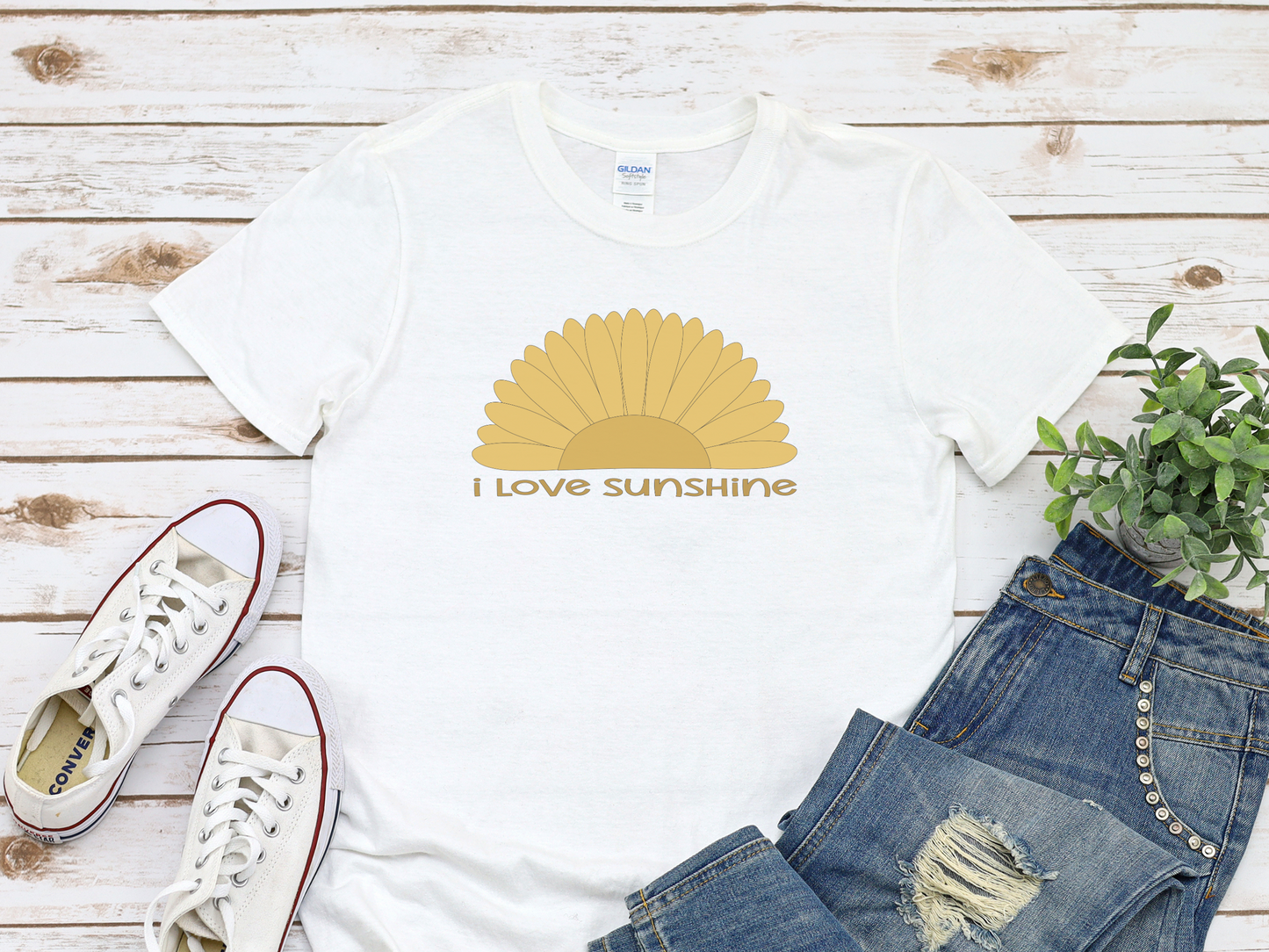 I Love Sunshine SoftStyle Tee