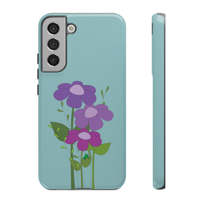 Frog Among Posies Phone Case