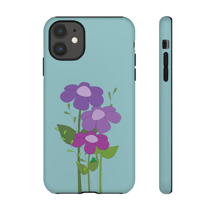 Frog Among Posies Phone Case