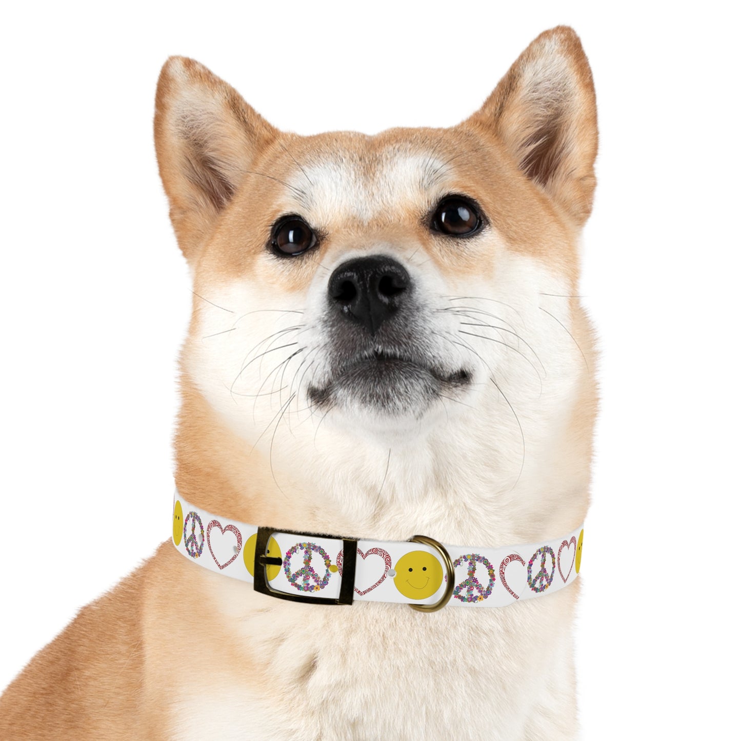 Peace Love & Joy Dog Collar