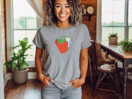 Strawberry Gnome Softstyle Tee