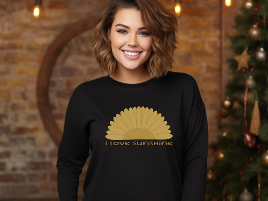 I Love Sunshine Long Sleeve Tee