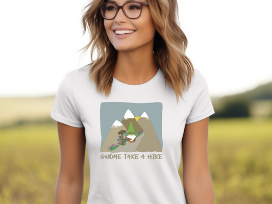 Gnome Take a Hike Women's Softstyle Tee