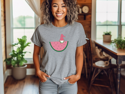 Watermelon Gnome Softstyle Tee