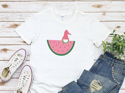 Watermelon Gnome Softstyle Tee