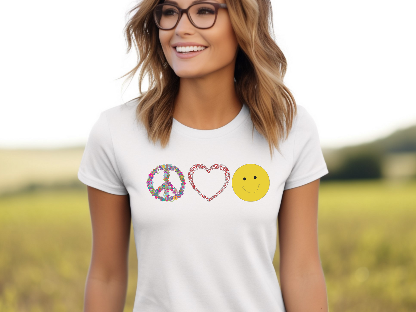 Peace Love & Joy Women's Softstyle Tee