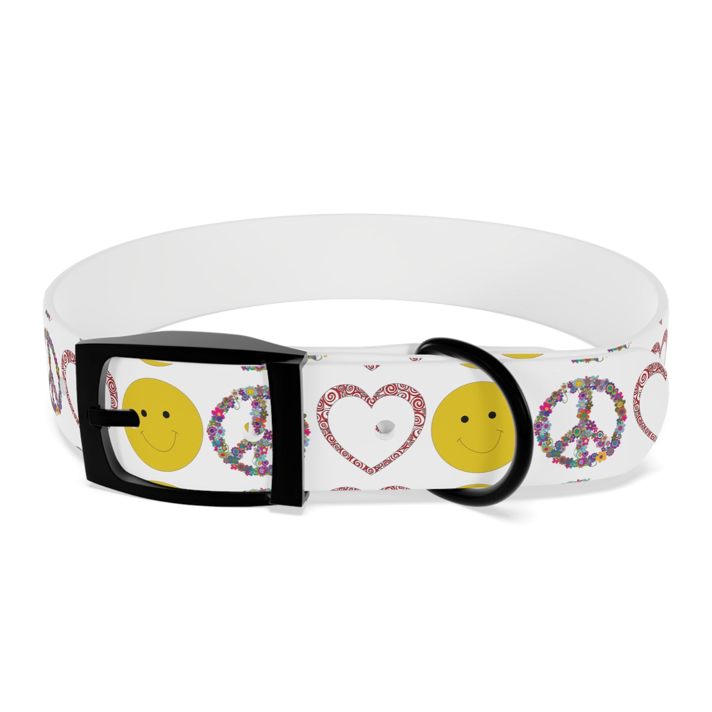 Peace Love & Joy Dog Collar