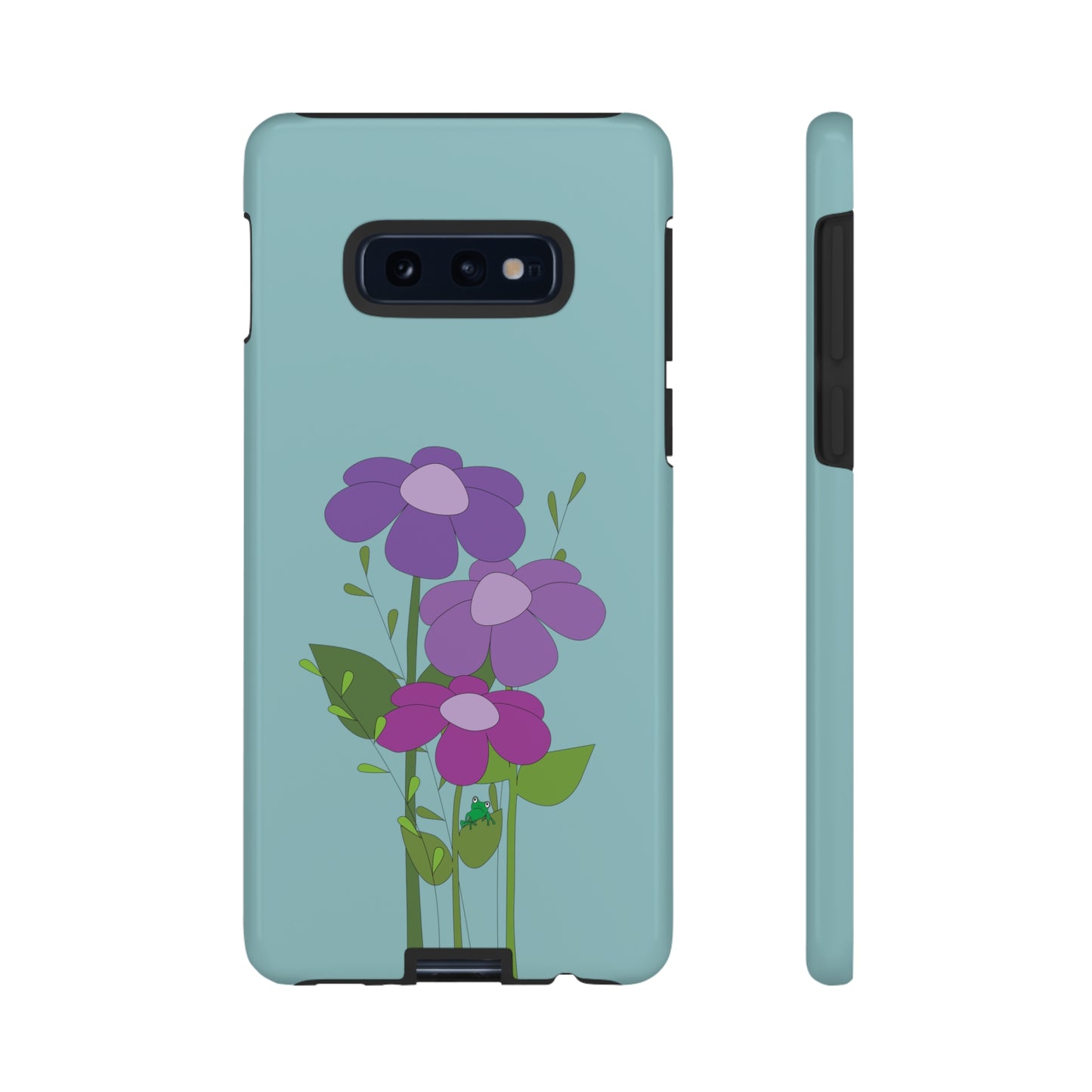 Frog Among Posies Phone Case