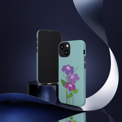 Frog Among Posies Phone Case