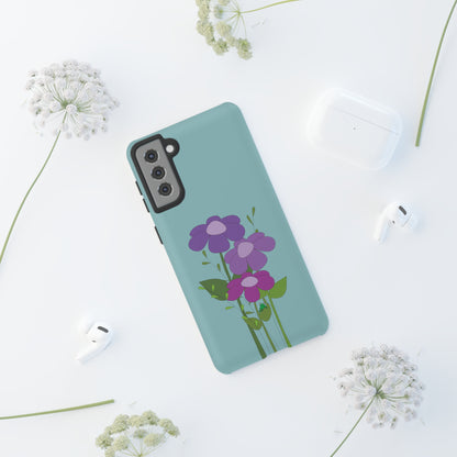 Frog Among Posies Phone Case