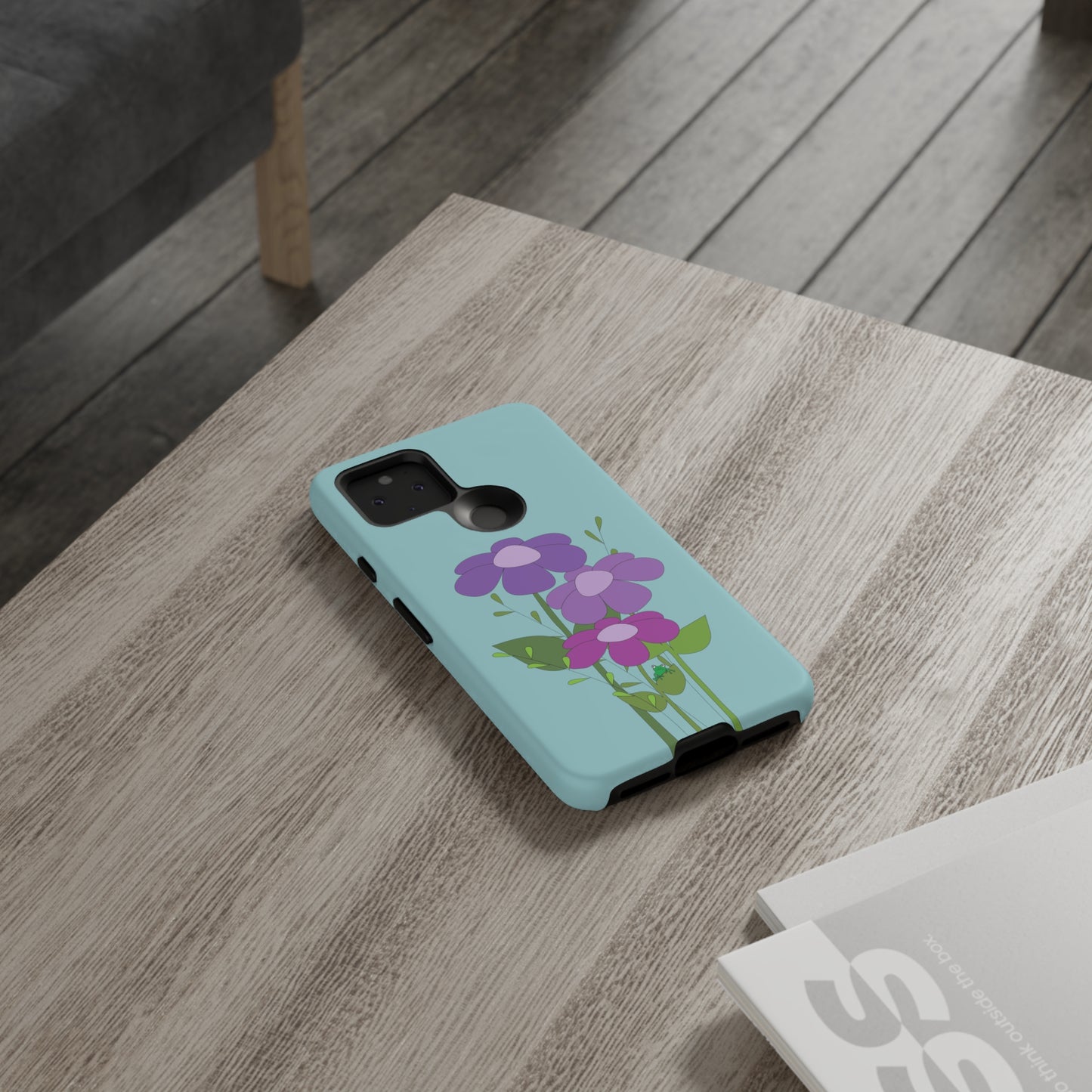 Frog Among Posies Phone Case