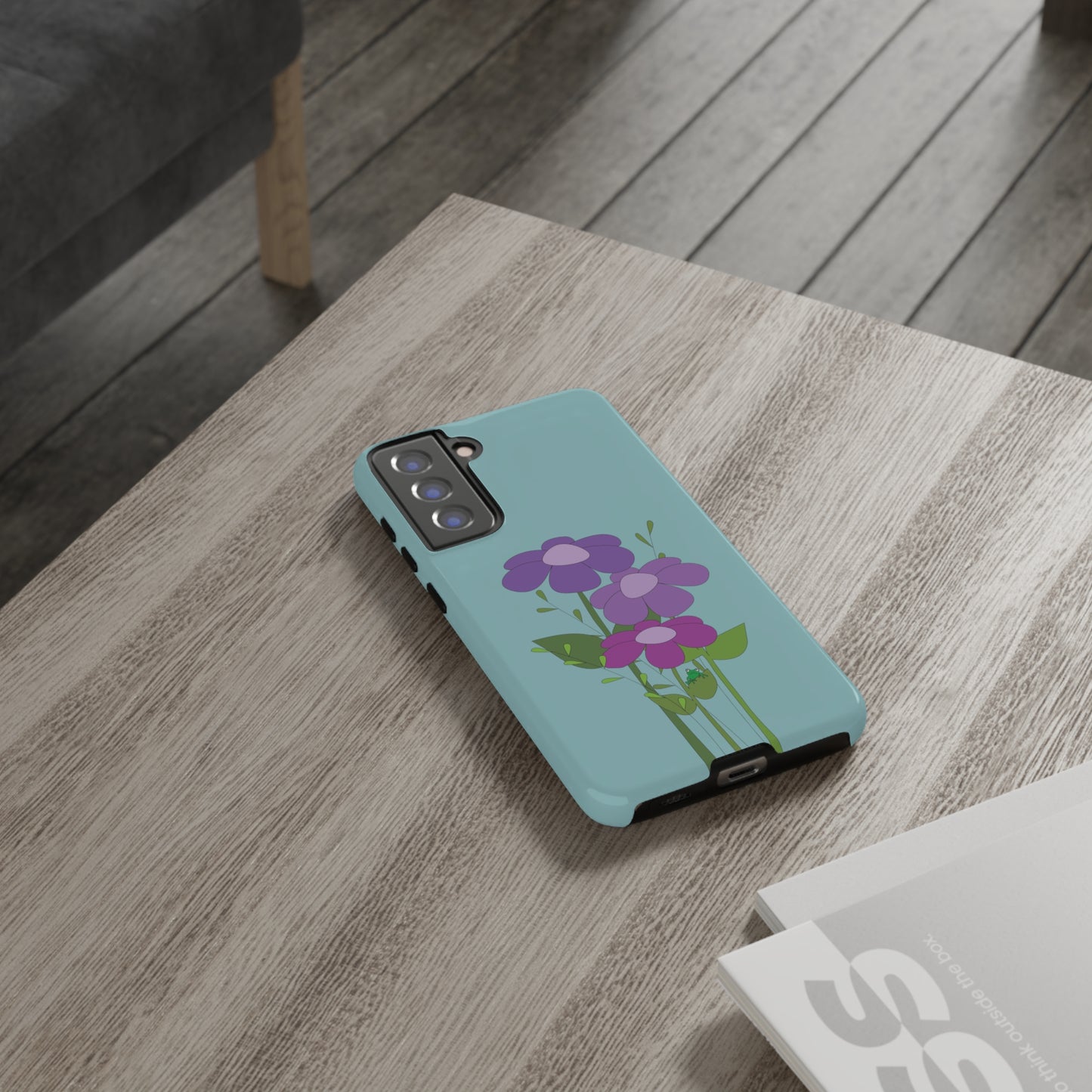 Frog Among Posies Phone Case