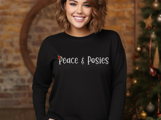 Peace & Posies Long Sleeve Tee