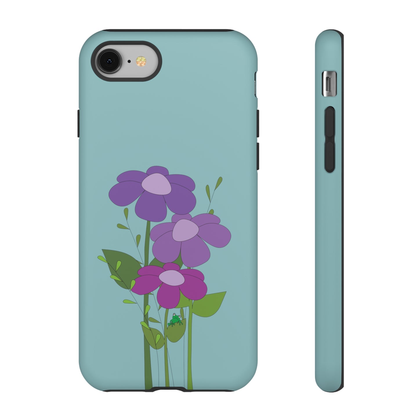 Frog Among Posies Phone Case