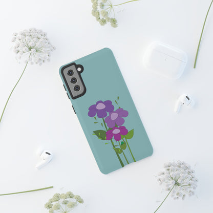 Frog Among Posies Phone Case