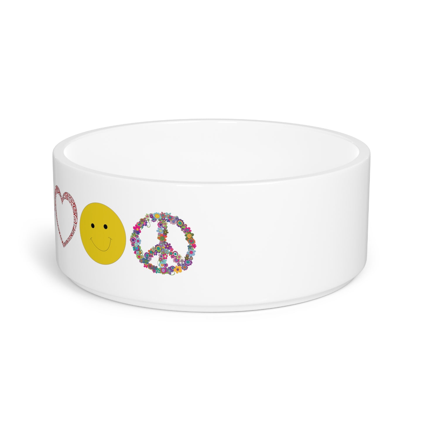 Peace Love & Joy Pet Bowl