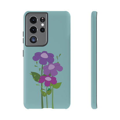 Frog Among Posies Phone Case