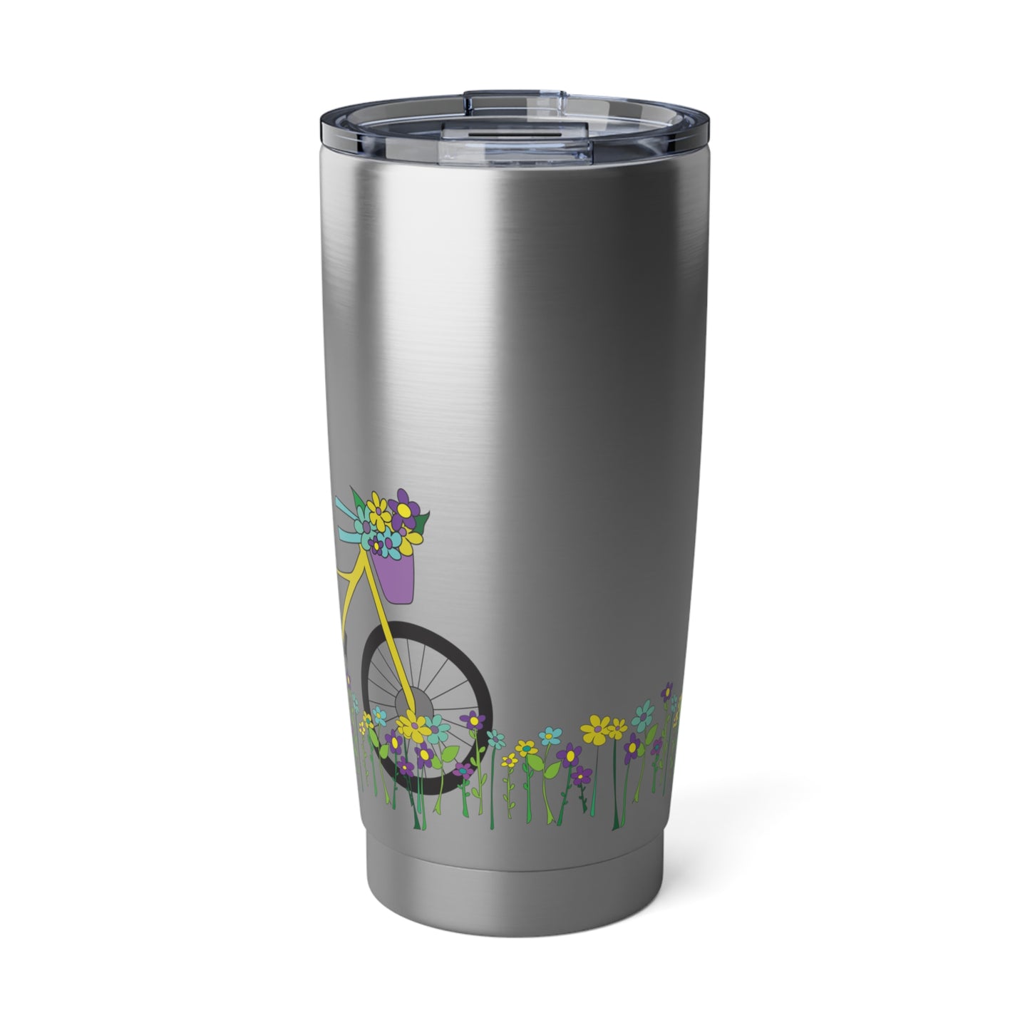 Bike & Posies 20oz Tumbler