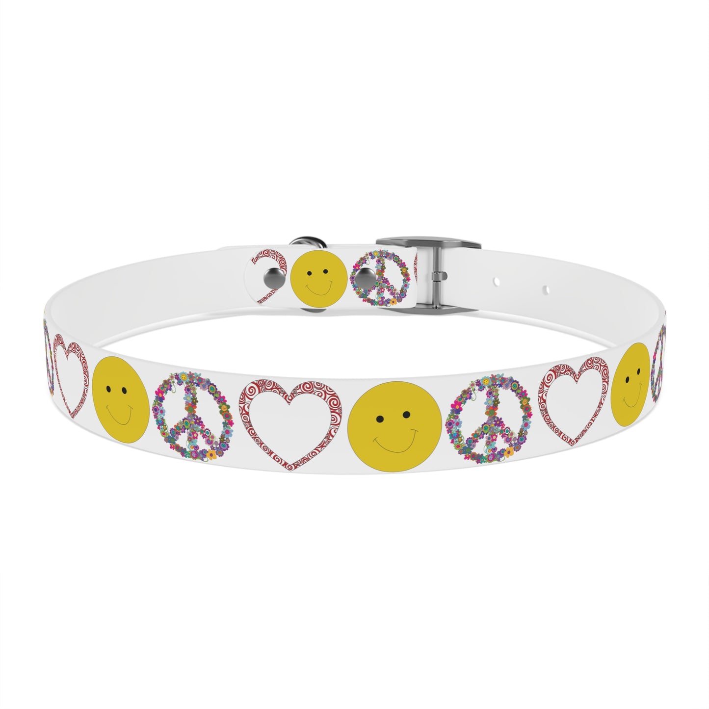 Peace Love & Joy Dog Collar