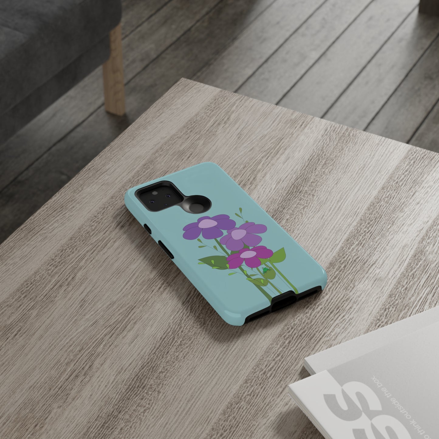 Frog Among Posies Phone Case