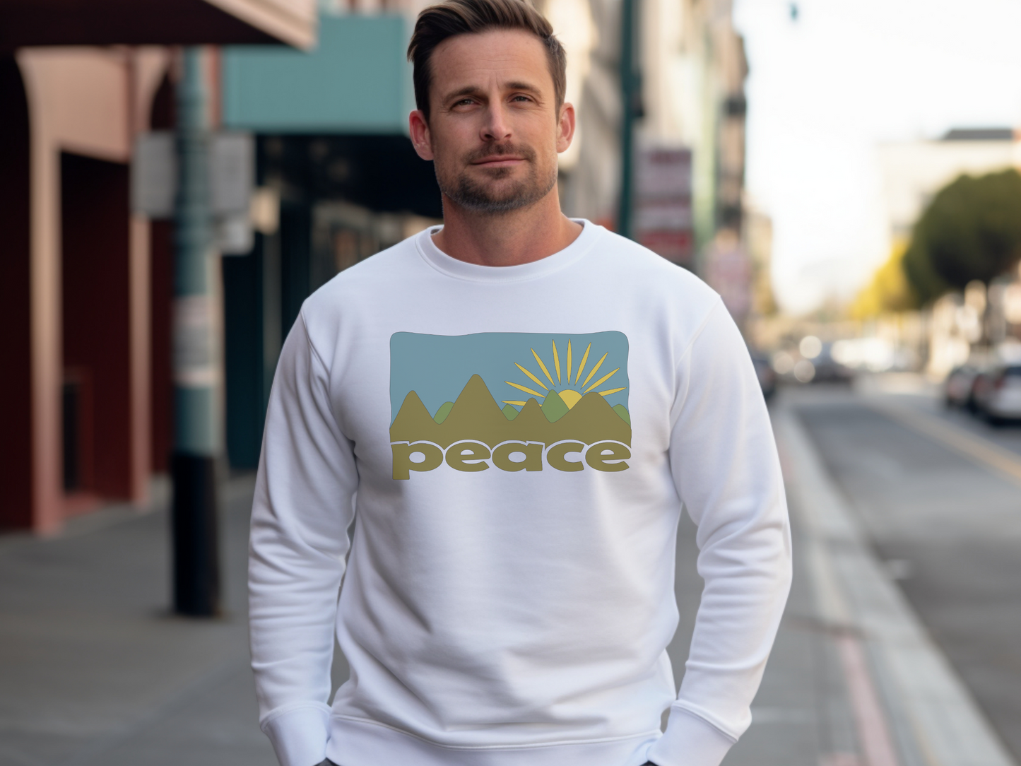 Peace Mountains Sweatshirt